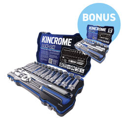 Kincrome LOK-ON™ 1/2" Impact Sockets and Sets - K27072 & K27073 BUNDLE