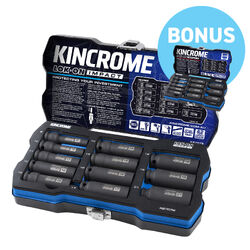 Kincrome LOK-ON™ 3/8" Impact Sockets and Sets - K27078 & K27079 BUNDLE
