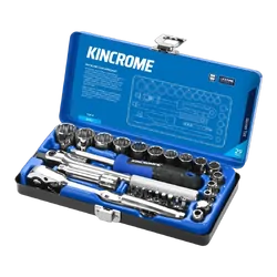 Kincrome Socket Set 29 Piece 3/8" Drive - Metric