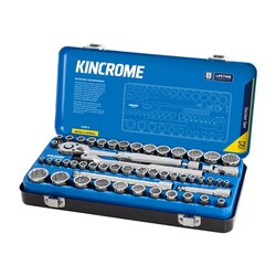 Kincrome Socket Set 52 Piece 1/4 & 3/8" Drive - Metric & Imperial