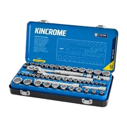 Kincrome Socket Set 52 Piece 1/4 & 3/8" Drive - Metric & Imperial