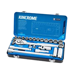 Kincrome Socket Set 24 Piece 1/2" Drive - Metric