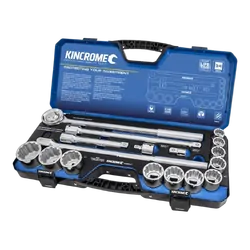Kincrome Socket Set 17 Piece 3/4" Drive - Metric