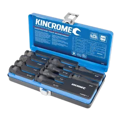 Kincrome Hex Impact Socket Set 10 Piece 1/2" Drive - Imperial