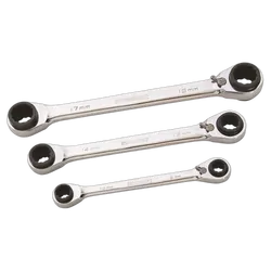 Kincrome Double Ring 12-In-3 Gear Spanner Set 3 Piece