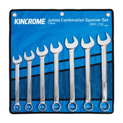 Kincrome Jumbo Combination Spanner Set 7 Piece - Imperial