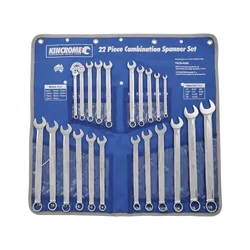 Kincrome Combination Spanner Set 22 Piece - Metric/Imperial