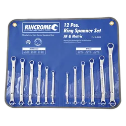 Kincrome Ring Spanner Set 12 Piece