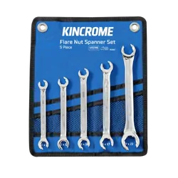 Kincrome Flare Nut Spanner Set 5 Piece