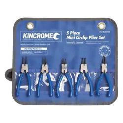 Kincrome Mini Circlip Pliers Set 5 Piece 125Mm (5")