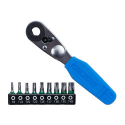Mini Ratchet Torx Bit Set 10 Piece