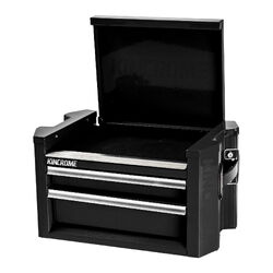 Kincrome CONTOUR Mini Tool Chest 2 Drawer 250mm (10") Black