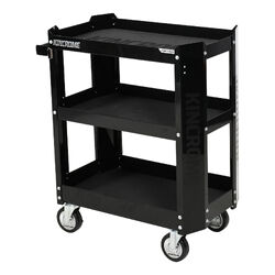 Kincrome CONTOUR Tool Cart 3 Tier (29") Black