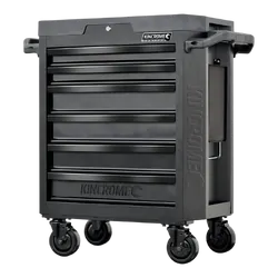 Kincrome Contour Tool Trolley 6 Drawer Black Series