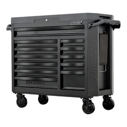 Kincrome Contour Wide Tool Trolley 12 Drawer Black Series