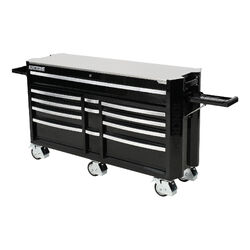 Kincrome CONTOUR Tool Trolley 12 Drawer 1515mm (60") Black