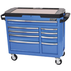 Kincrome Contour® Tool Trolley 9 Drawer 42" Blue