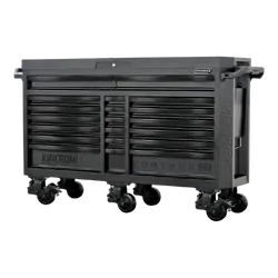 Kincrome Contour Super Wide Tool Trolley 20 Drawer Black Series