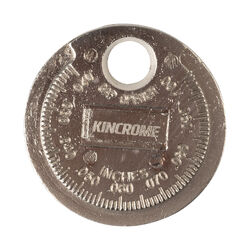 Spark Plug Gap Gauge Coin - Metric/ Imperial