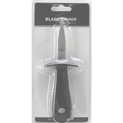 Bladerunner Oyster Knife P/H W/Guard Black
