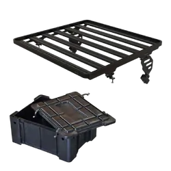 Front runner Jeep Wrangler JK 4 Door (2007-2018) Extreme Slimline II 1/2 Roof Rack Kit