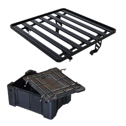 Front runner Jeep Wrangler JL 4 Door (2018-Current) Extreme Slimline II 1/2 Roof Rack Kit