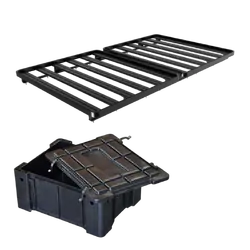 Front runner Mercedes-Benz Sprinter 128in/144in/170in / L1/L2/L3 / SWB/MWB/LWB Wheelbase w/o OEM Tracks (2006-Current) Slimline II 1/2 Roof Rack Kit /