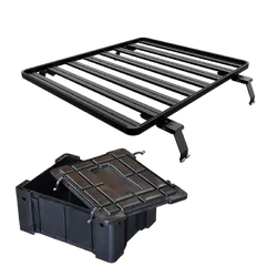 Front runner Mercedes-Benz X-Class w/MB Style Bars (2017-Current) Slimline II Load Bed Rack Kit