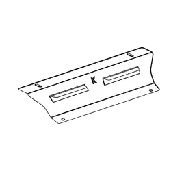 Splash Guard to suit Toyota FJ Cruiser Standard OEM Bumper