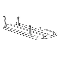 Main Fuel Tank Guard to suit Toyota Prado 120 Heavy Duty