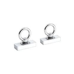 M8 Stainless Steel Eye Bolt Tie Down Kit Rhino Pioneer Platform Rack [Qty: 2]