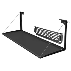 Rear Door Drop Down Table and Cage to suit Toyota Prado 150 / Lexus GX 460 [Undara Black]