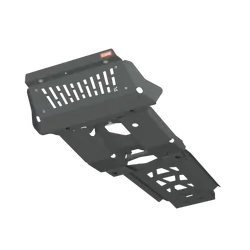 Front, Sump and Transmission Underbody Guards to suit Toyota HiLux N70 [Arm-Style Diff Drop]