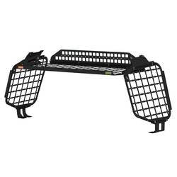 Standalone Rear Roof Shelf to suit Toyota LandCruiser LC300 [Large Side Molle Panels]
