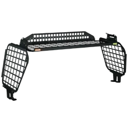 Standalone Rear Roof Shelf to suit Nissan Patrol Y62 [Large Side Molle Panels]