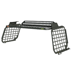 Standalone Rear Roof Shelf to suit Toyota LandCruiser LC200 [With Large Side Molle Panels]