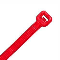 KT Accessories Cable Ties, Red, 150mm x 3.5mm, 25 Pack