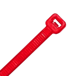 KT Accessories Cable Ties, Red, 150mm x 3.5mm, 25 Pack