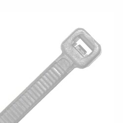 KT Accessories Cable Tie, Nylon UV, Natural, 250mm x 4.8mm