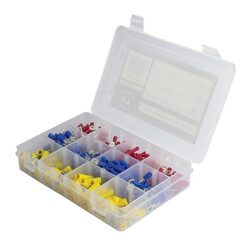 KT Accessories Insulated Terminal Kit Assortment, 225 Pieces