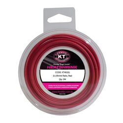 KT Accessories Heat shrink, Mini Spool, 3mm, Red, 2M