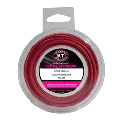 KT Accessories Heat shrink, Mini Spool, 13mm, Red, 2M