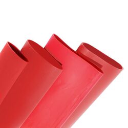 KT Accessories Adhesive Heat shrink, 6mm, Red, 8 Piece Pack