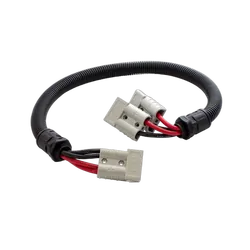 KT Accessories 50 Amp, 12-48V Connector To Twin 50 Amp 12-48V Connectors