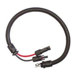 KT Accessories 600mm Solar Lead, Male & Female Connectors To 8mm Ring Terminals