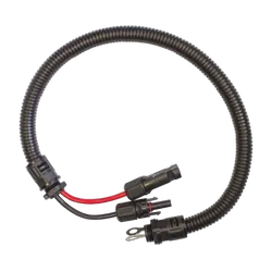 KT Accessories 600mm Solar Lead, Male & Female Connectors To 8mm Ring Terminals