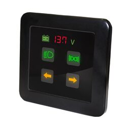 KT Accessories Commander Smart-Touch Switch Panel, 4 Way