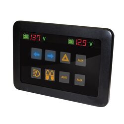 KT Accessories Commander Smart-Touch Switch Panel, 8 Way