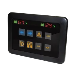 KT Accessories Commander Smart-Touch Switch Panel, 8 Way