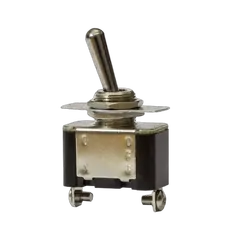 KT Accessories Metal Toggle Switch, On/Off, 20Amps at 12V, 10Amps at 24V, Bulk Pack
